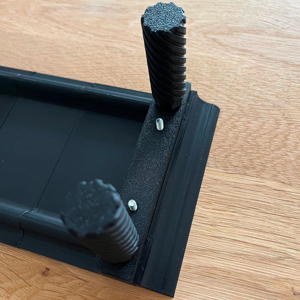 Untere Stützenteile hinzufügen