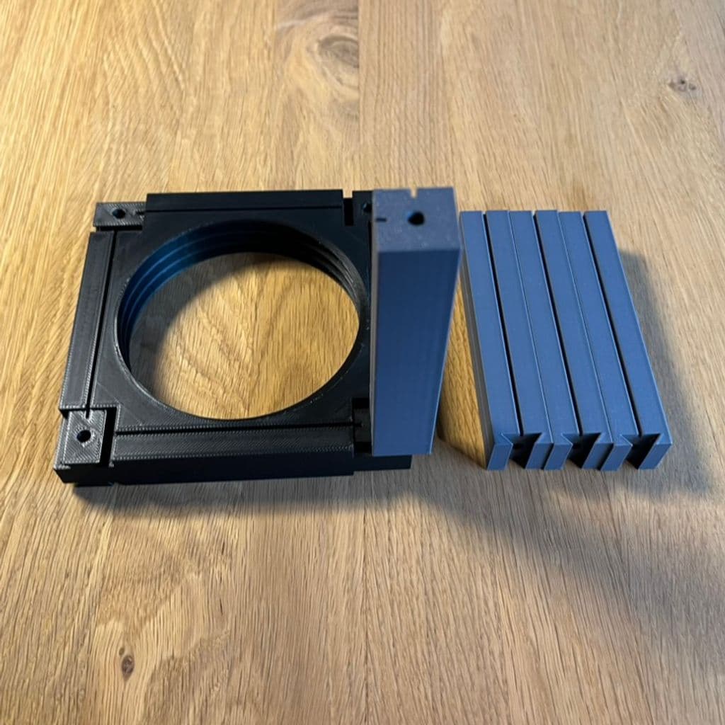 Boden mit Stützen verbinden