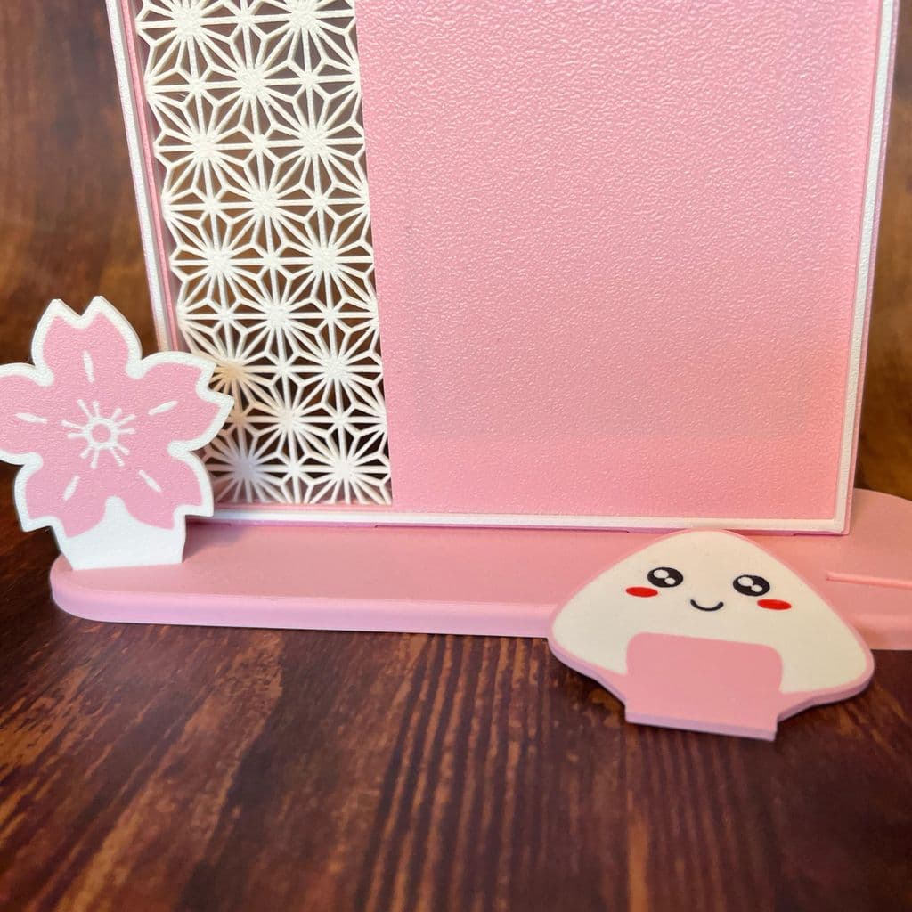 Dekoelemente einstecken