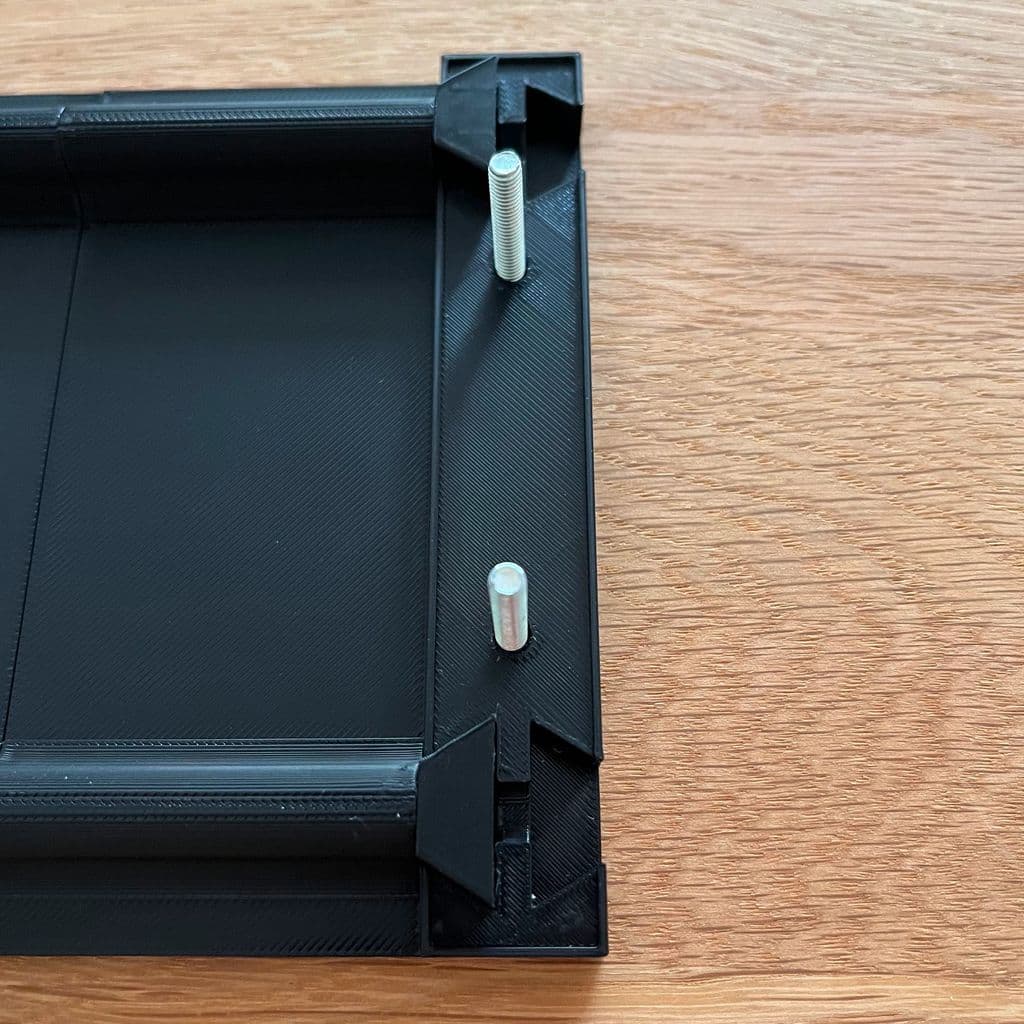 Brücke mit Stütze verbinden