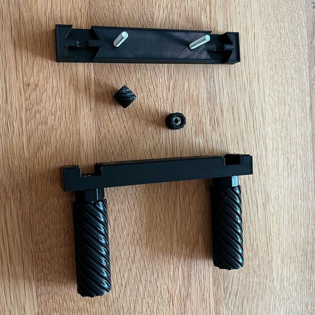 Entfernung der Schrauben